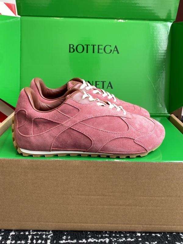 Bottega Veneta Orbit Flash Leather-trimmed Suede Sneakers
