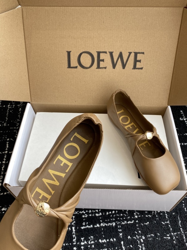 Loewe Pebble Ballerinas