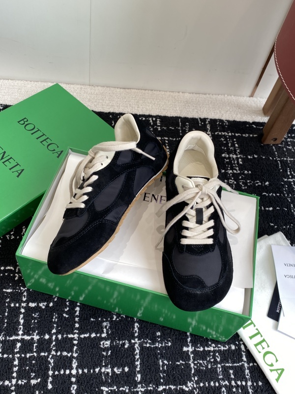 Bottega Veneta Orbit Flash Suede Sneakers