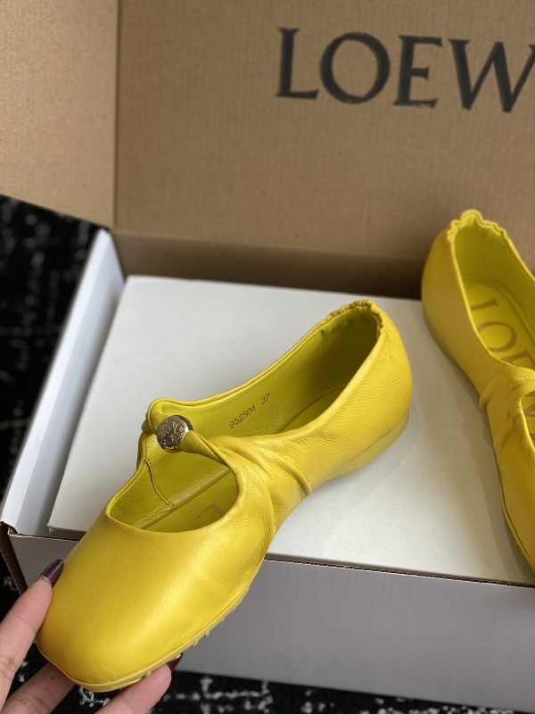Loewe Pebble Ballerinas