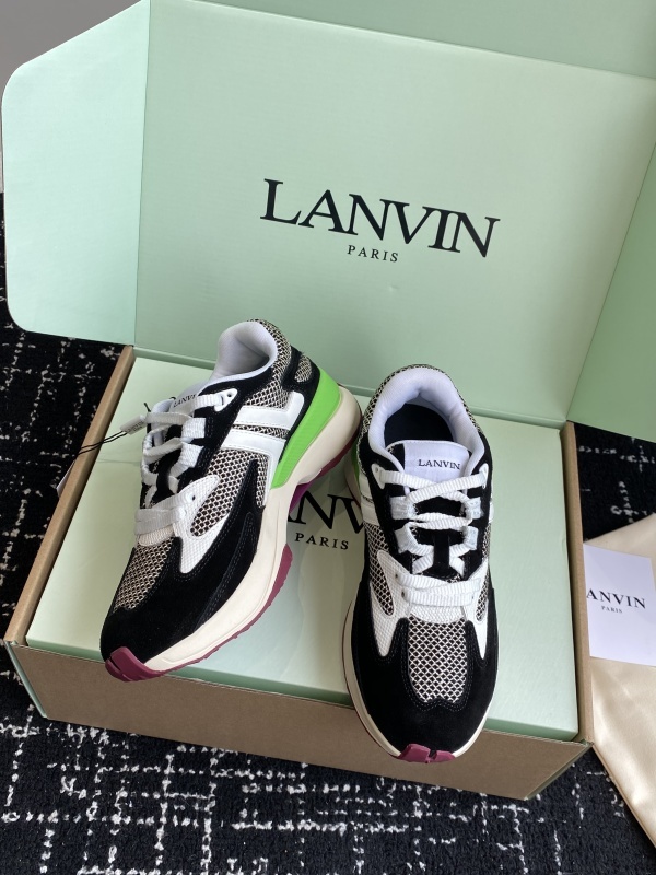 Lanvin Jla Mesh Sneakers